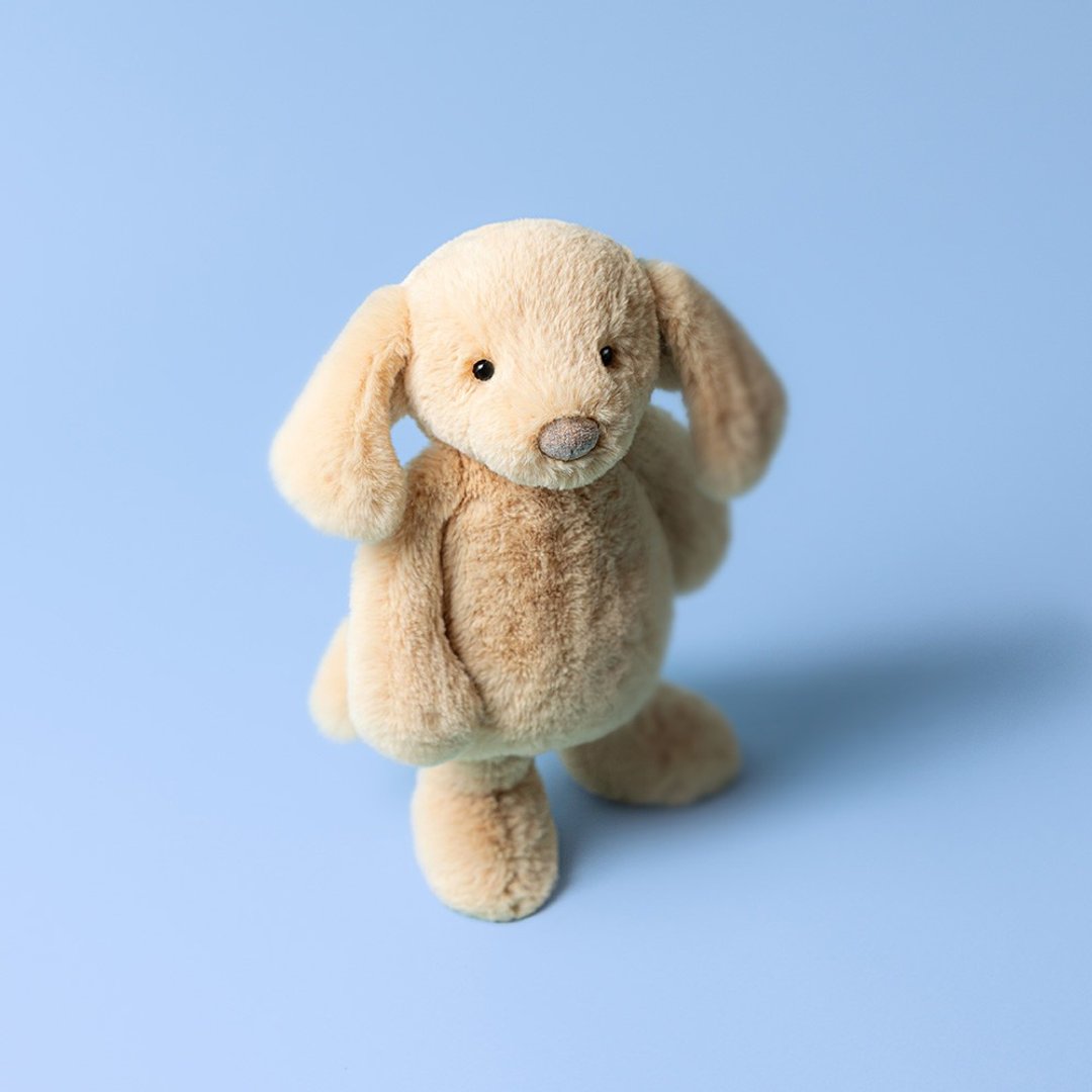 Bashful Luxe Puppy Orlando 31cm 奢华致臻安抚小狗 - 玩偶/公仔 - 聚酯纤维 金色