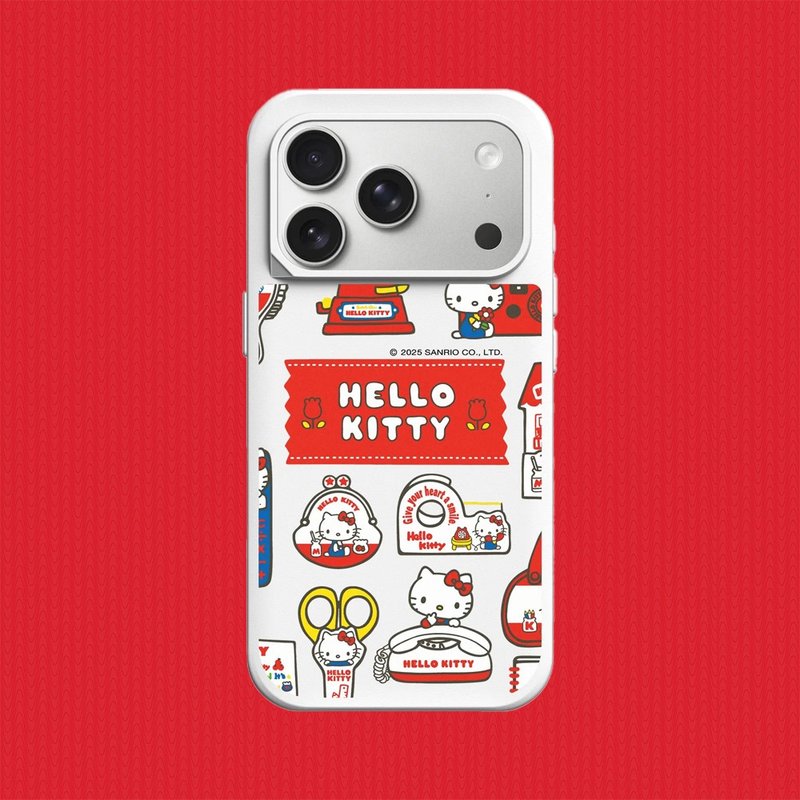 SolidX吸震防摔手机壳∣Hello Kitty/Sticker-生活小物for iPhone - 手机壳/手机套 - 塑料 多色