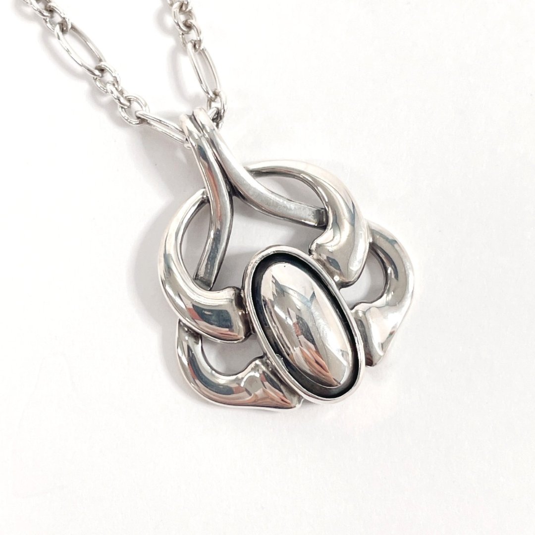 【日本直送 二手美品】Georg Jensen 乔治杰生 项链 2006 Heritage 系列 银 925 银 抛光处理 - 项链 - 纯银 银色