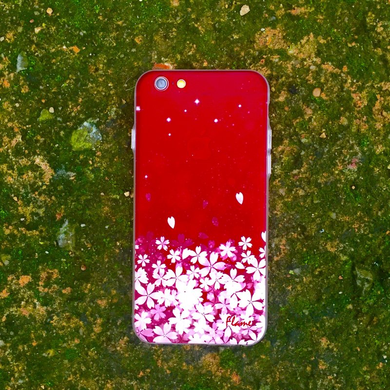 Flame "樱SODA" 手机殻 ⭐️季节限定⭐️ - 手机壳/手机套 - 塑料 多色