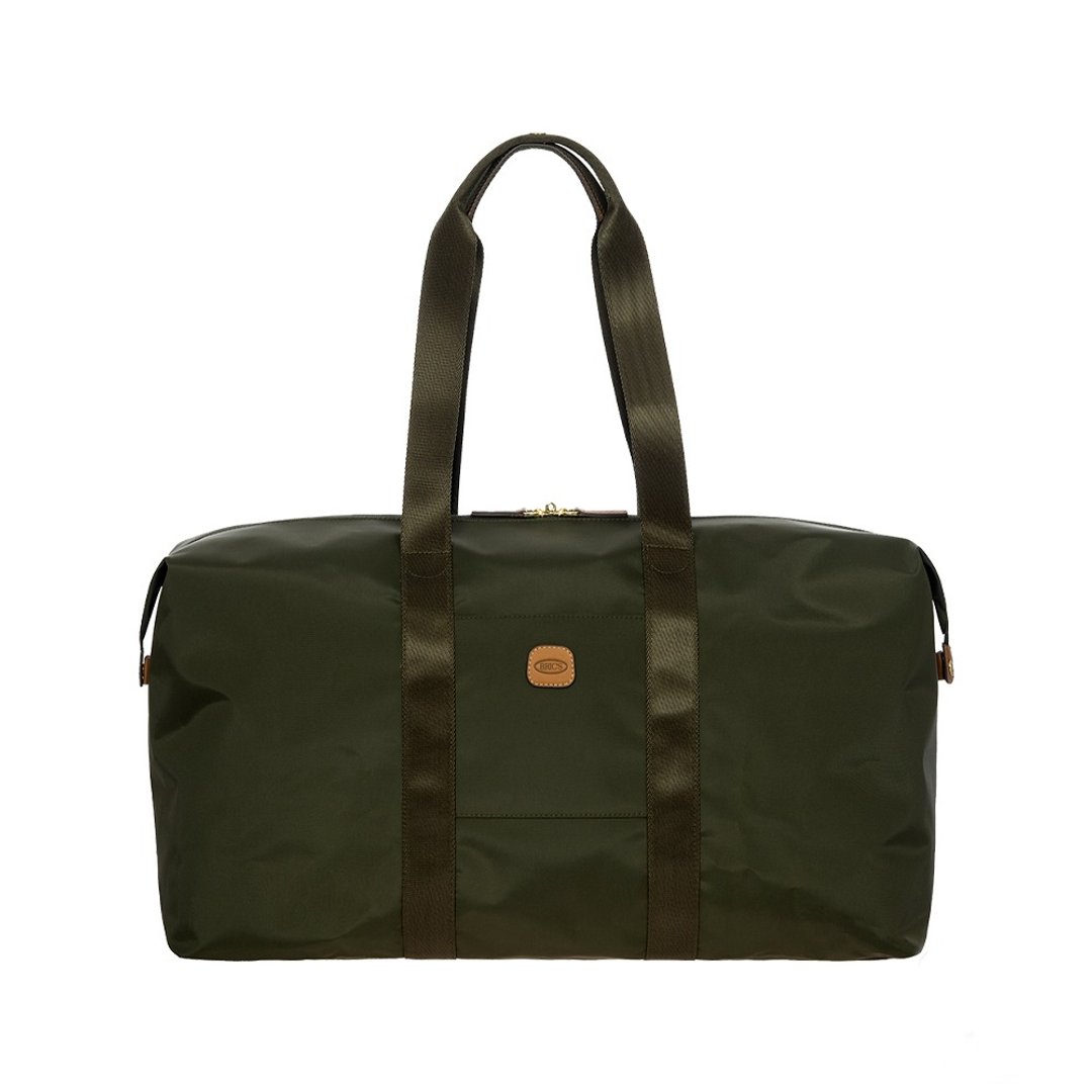 【BRIC' S】X-Bag 2合1折叠旅行袋(大)- 橄榄绿 - 行李箱/行李箱保护套 - 其他材质 绿色