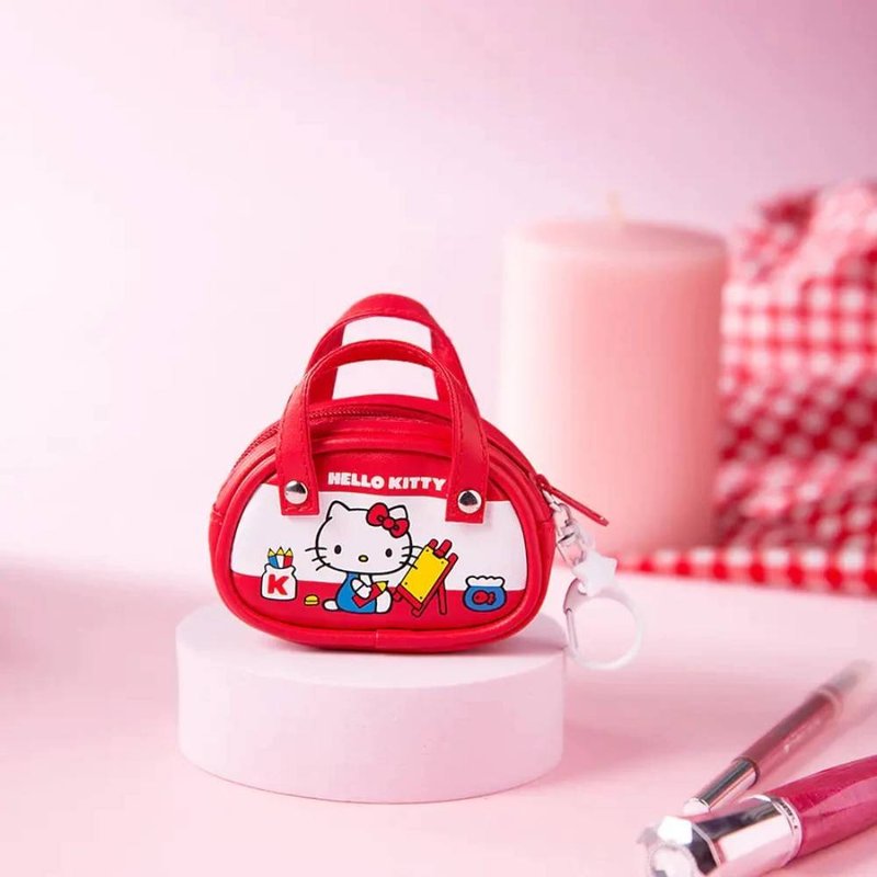 HELLO KITTY造型悠游卡-复古手提袋(3D) - 造型悠游卡/交通卡 - 其他材质 