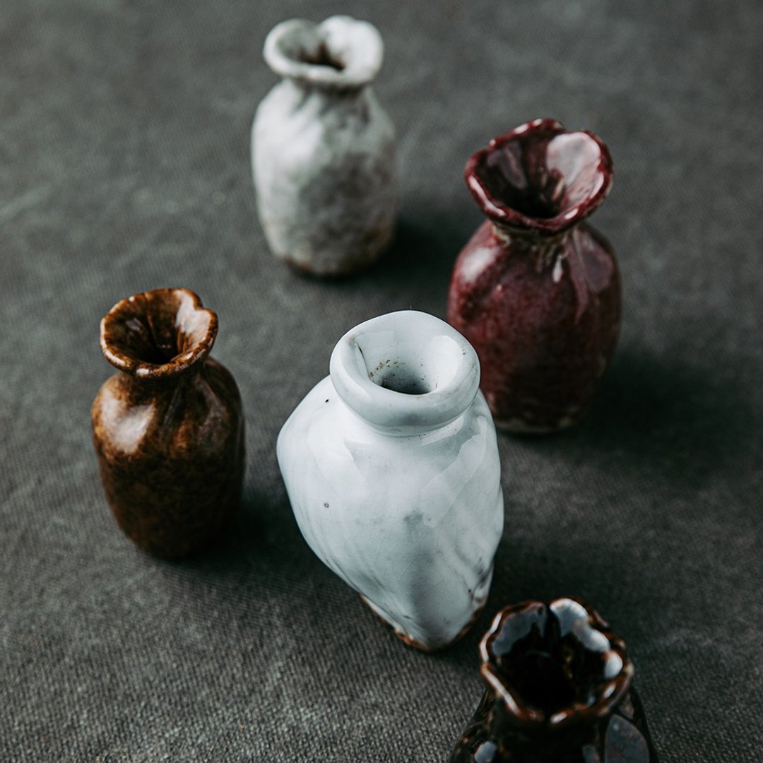 【宝来陶】山脉自然花入 - 茶具/茶杯 - 陶 