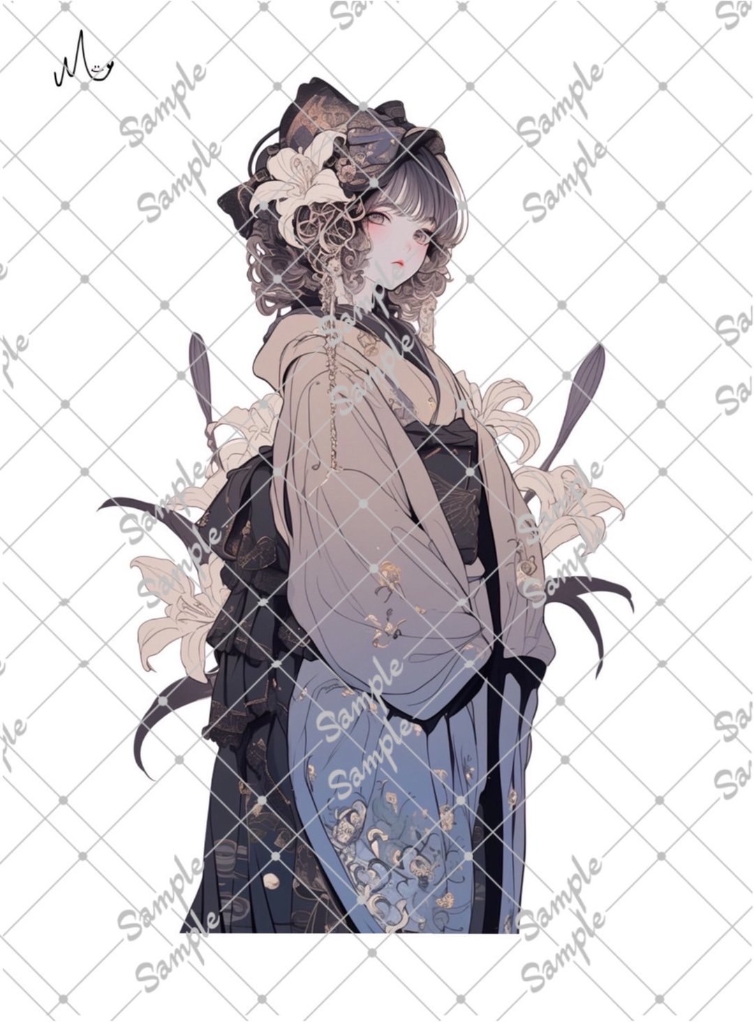 原创人物贴纸 9月新款 - 贴纸 - 纸 