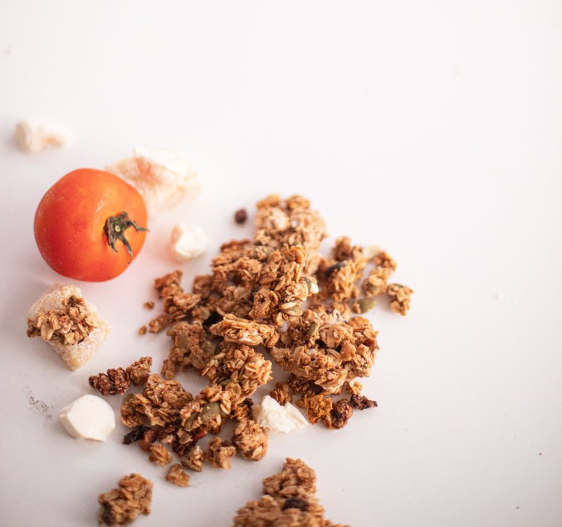 烤谷麦GRANOLA【义式香草起司番茄烤谷麦】 小曦仓屋 - 谷物麦片 - 其他材质 咖啡色