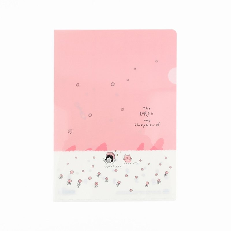 Hello DunDun 哈啰登登系列 A4文件夹 07.花园 - 文件夹/资料夹 - 塑料 