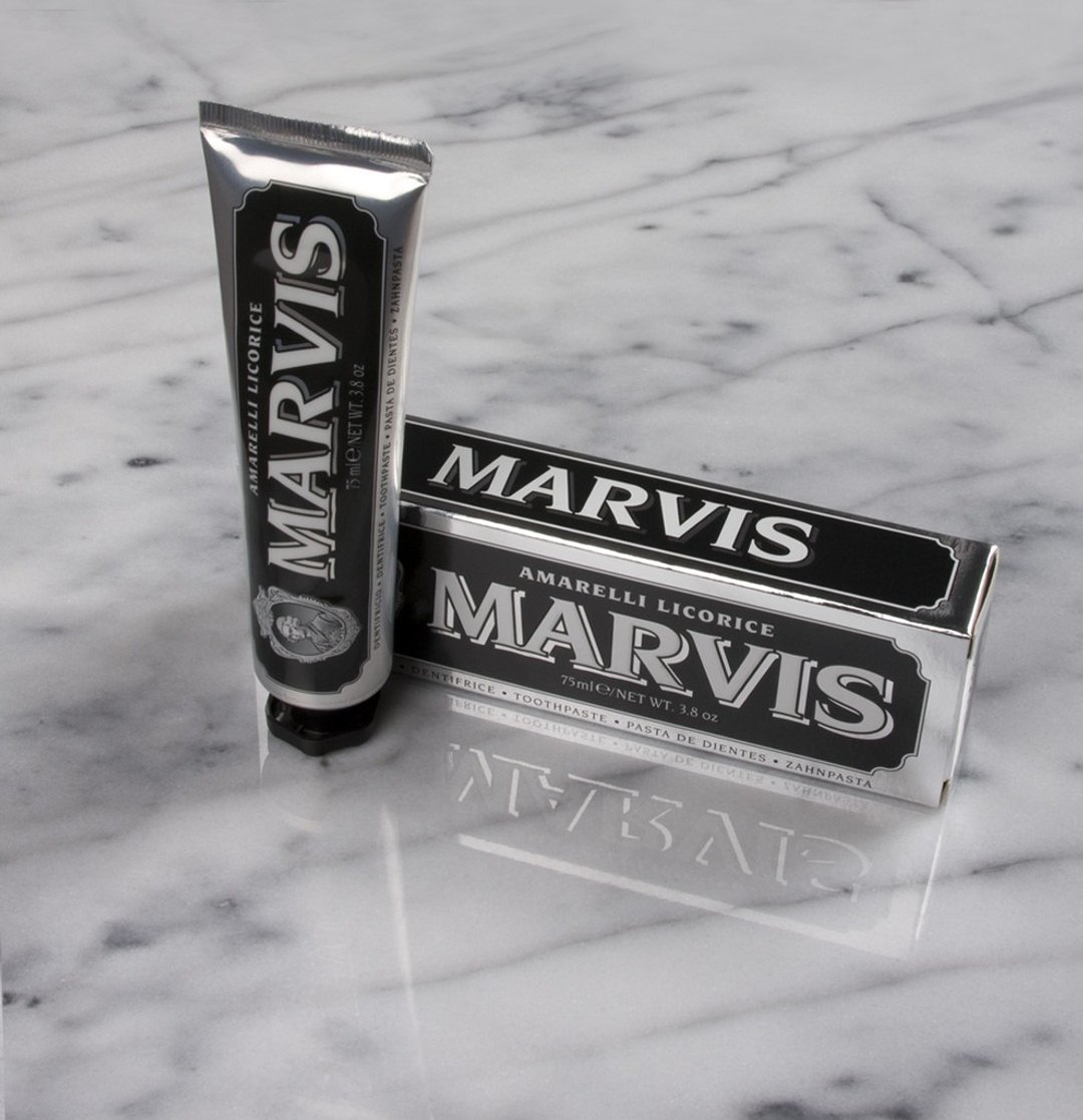 MARVIS 甘草薄荷牙膏 AMARELLI LICORICE - 75ml - 其他 - 其他材质 黑色