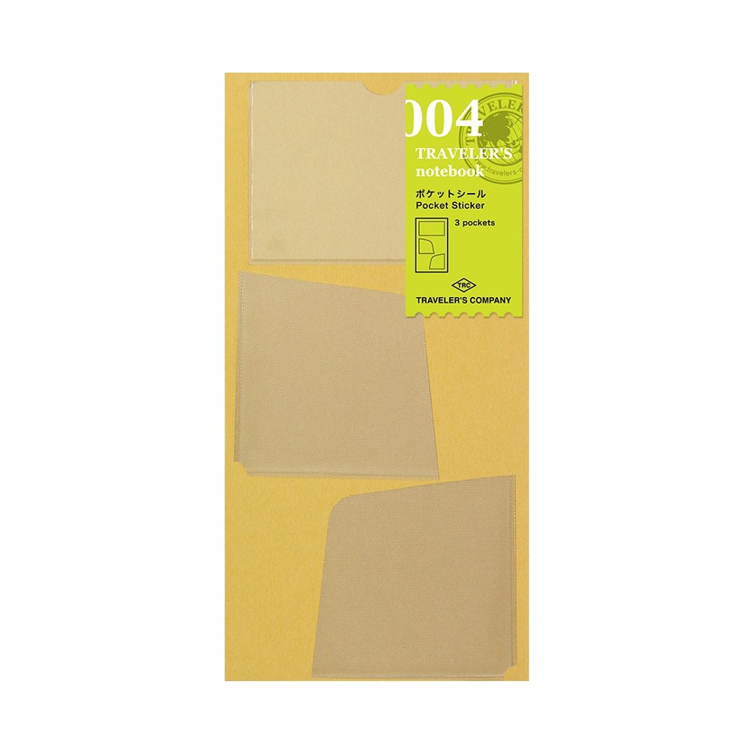 Traveler's Notebook 补充包 口袋贴纸 - 笔记本/手帐 - 纸 多色