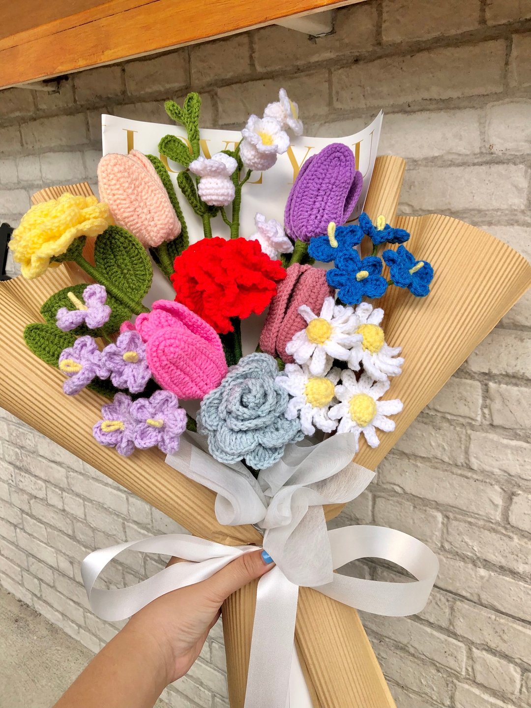 花束、花痴、彩虹纱 - 摆饰 - 其他材质 多色