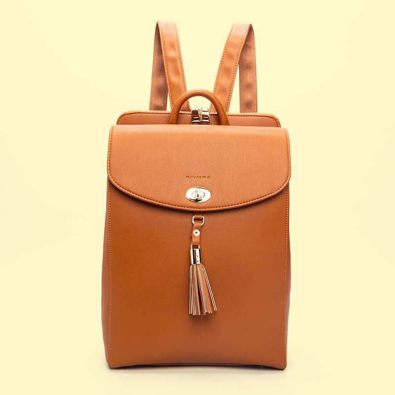 Athena Sienna Orange - 电脑包 - 人造皮革 橘色