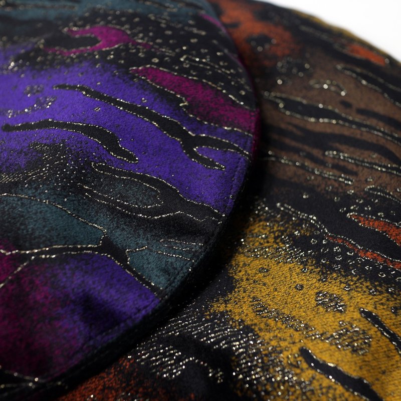 JOJA - 小平顶 / 鳞粉 / 2色 / 紫.棕 - 帽子 - 其他人造纤维 多色