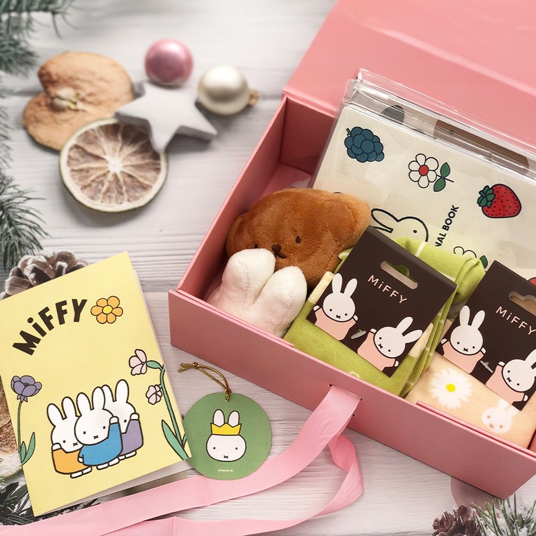 加购商品【Miffy】缤纷礼盒包装 - 纸盒/包装盒 - 纸 