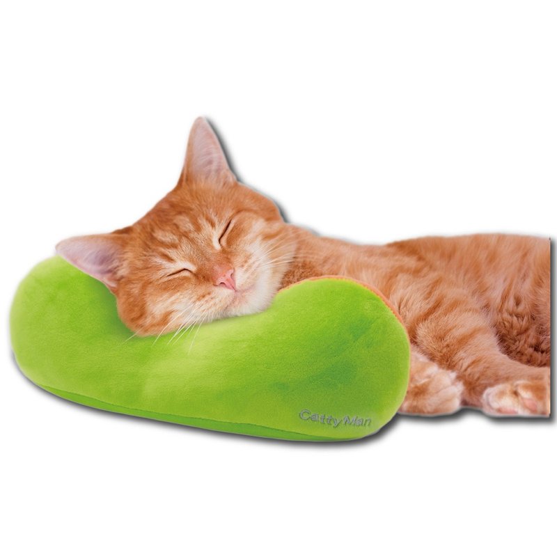 【日本CattyMan】猫猫的舒适睡眠时间 ! 猫用舒适造型枕 - 玩具 - 其他材质 多色