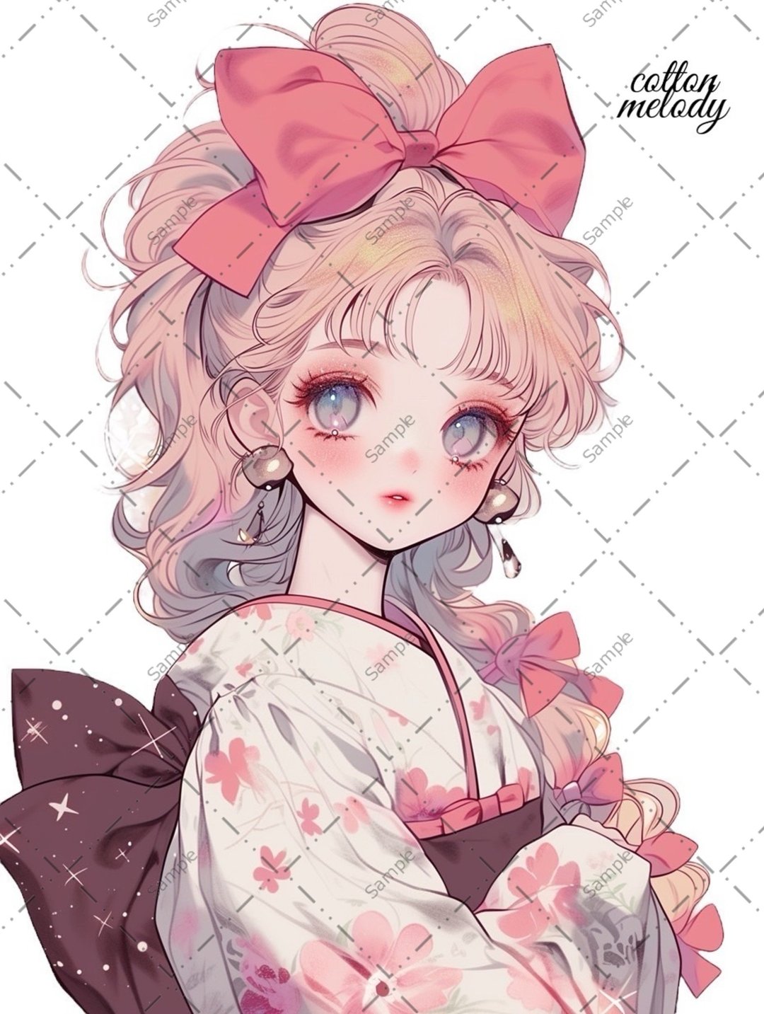 原创贴纸 No.931 人物贴纸 原创贴纸 女孩贴纸 原创人物贴纸 - 贴纸 - 纸 