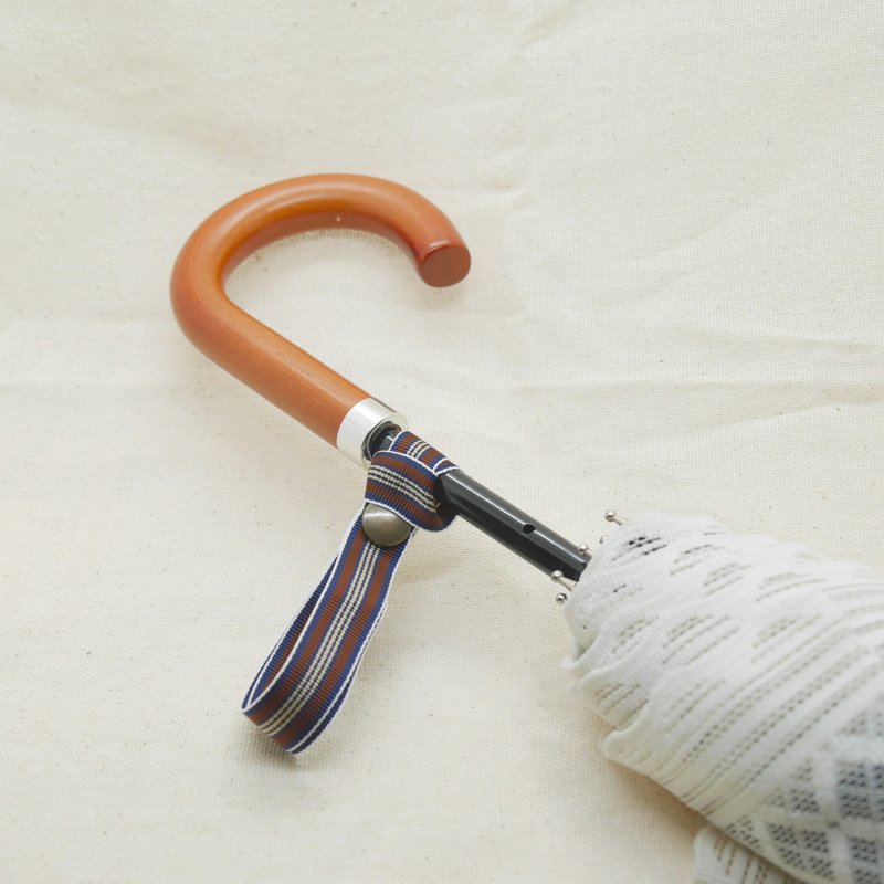 伞带 海军蓝 米色条纹 - 雨伞/雨衣 - 其他材质 蓝色