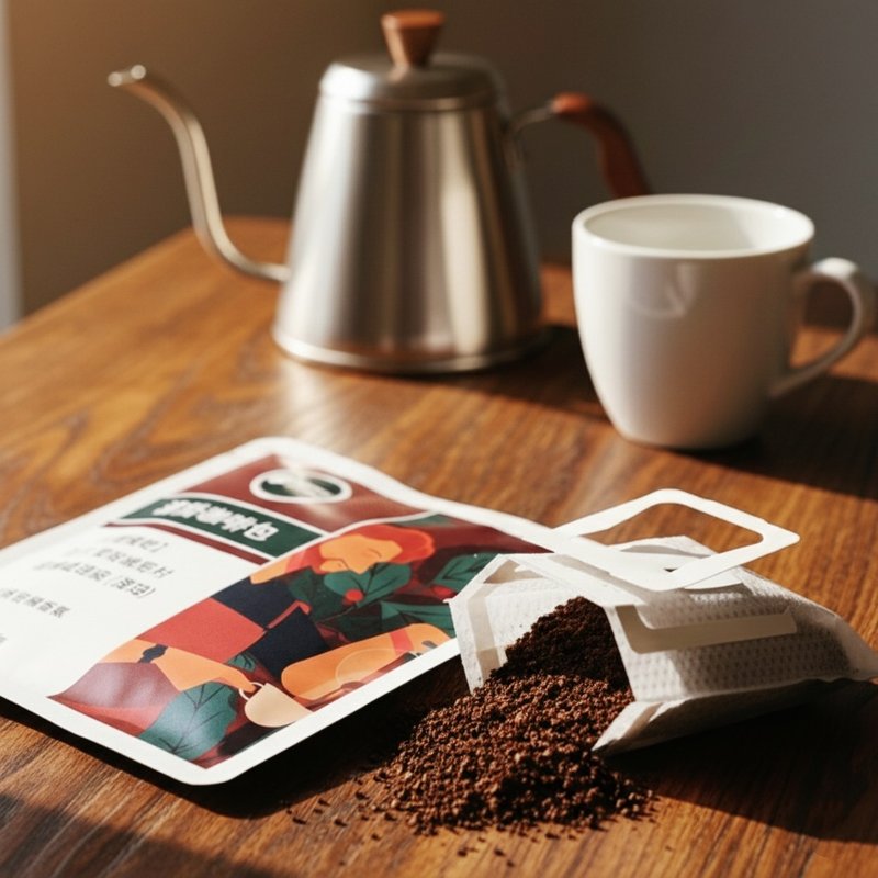 自选 滤挂咖啡-11B | 增量20% 12克5包 日本滤袋 耳挂 挂耳咖啡 - 咖啡 - 新鲜食材 咖啡色