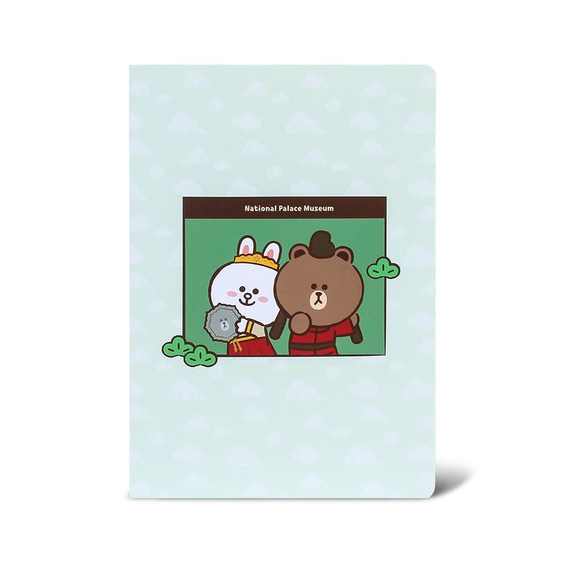 NPM | LINE FRIENDS 穿越故宫 25K加厚定页笔记本 (唐) - 笔记本/手帐 - 纸 绿色