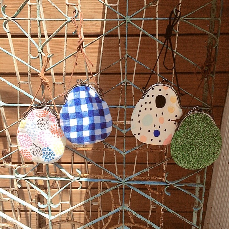 日式简约风 随身口金包 - 侧背包/斜挎包 - 棉．麻 多色