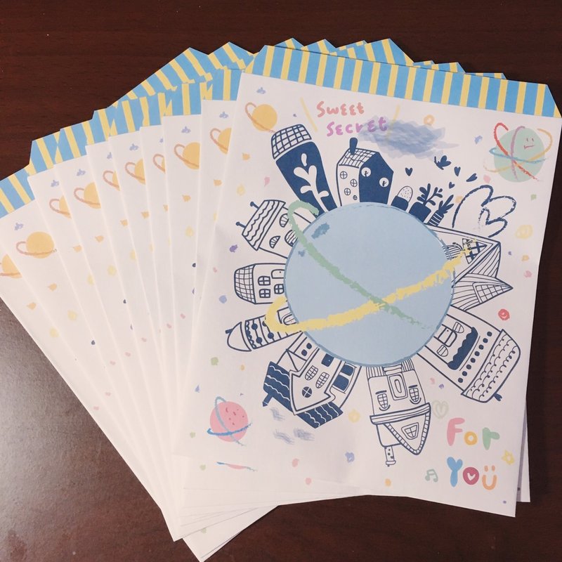 星球小房子 / 大信封袋 - 其他 - 纸 