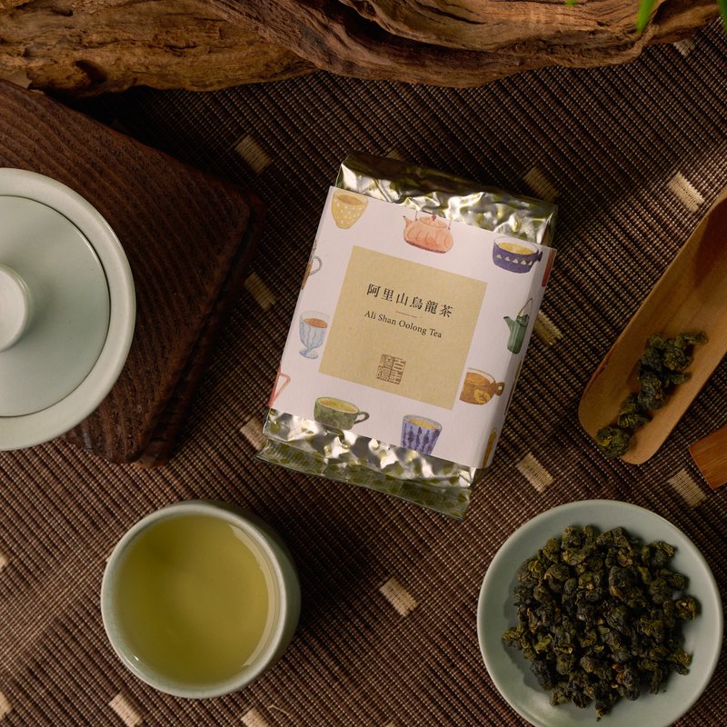 阿里山乌龙茶 散茶  茶叶 (100克入) 经济铝包 - 茶 - 新鲜食材 