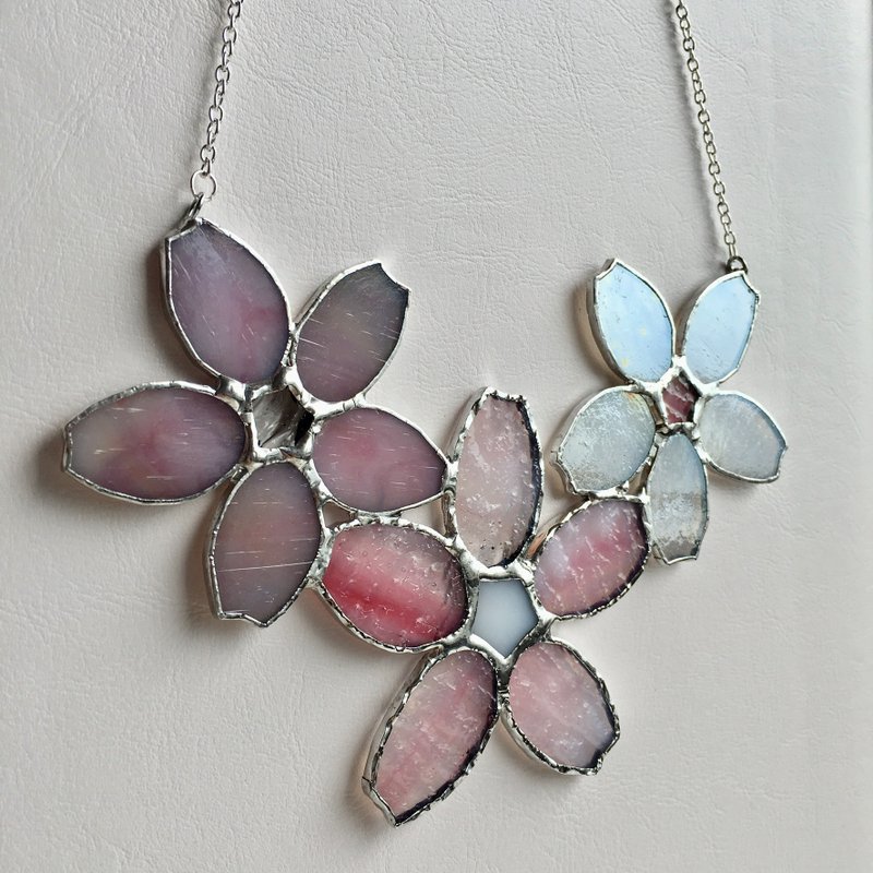 Sakura Suncatcher SAKURA Glass Bay View - 墙贴/壁贴 - 玻璃 粉红色