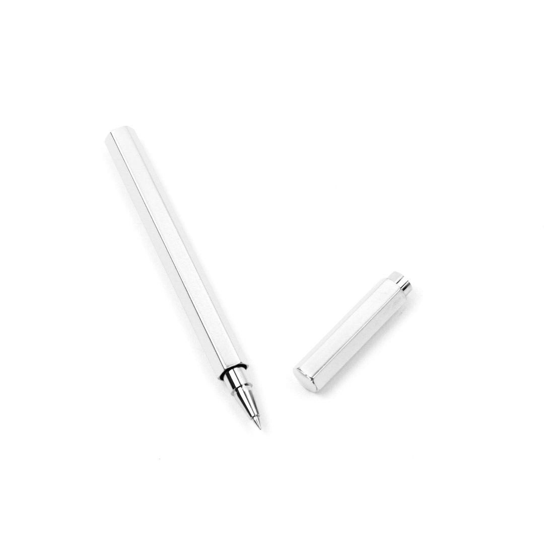 BRASS BOLLPOINT PEN 13909 SV - 圆珠笔/中性笔 - 其他金属 银色