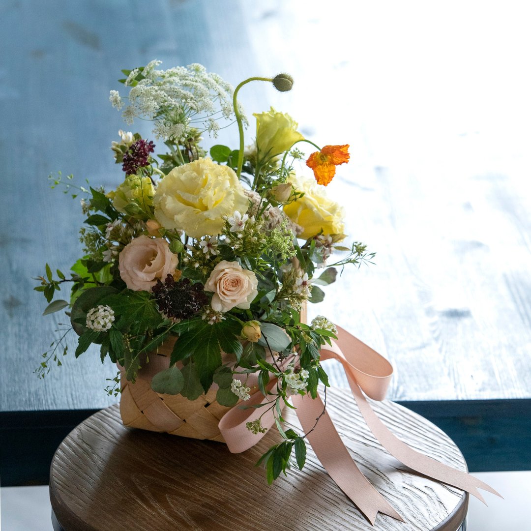 春日原野花篮 &amp; 水彩花绘体验课 - 植栽 - 植物．花 