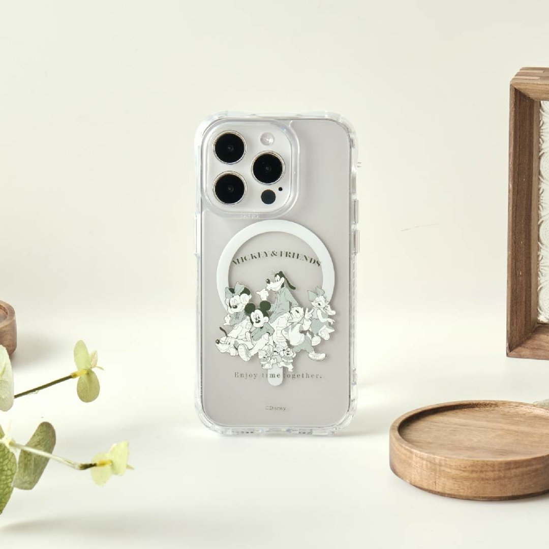 Disney Life-米奇和朋友们抗黄防摔MagSafe iPhone手机壳 - 手机壳/手机套 - 塑料 多色