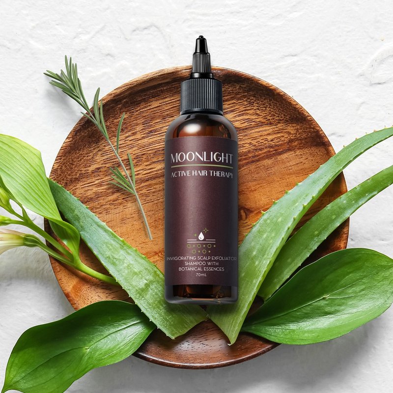 【Moonlight 莯光】 进阶版 草本头皮净化液 70mL - 润发用品 - 浓缩/萃取物 透明