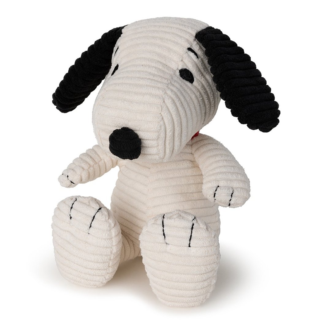 【微瑕特惠】BON TON TOYS Snoopy史努比灯芯绒填充玩偶-奶油19cm - 玩偶/公仔 - 聚酯纤维 白色