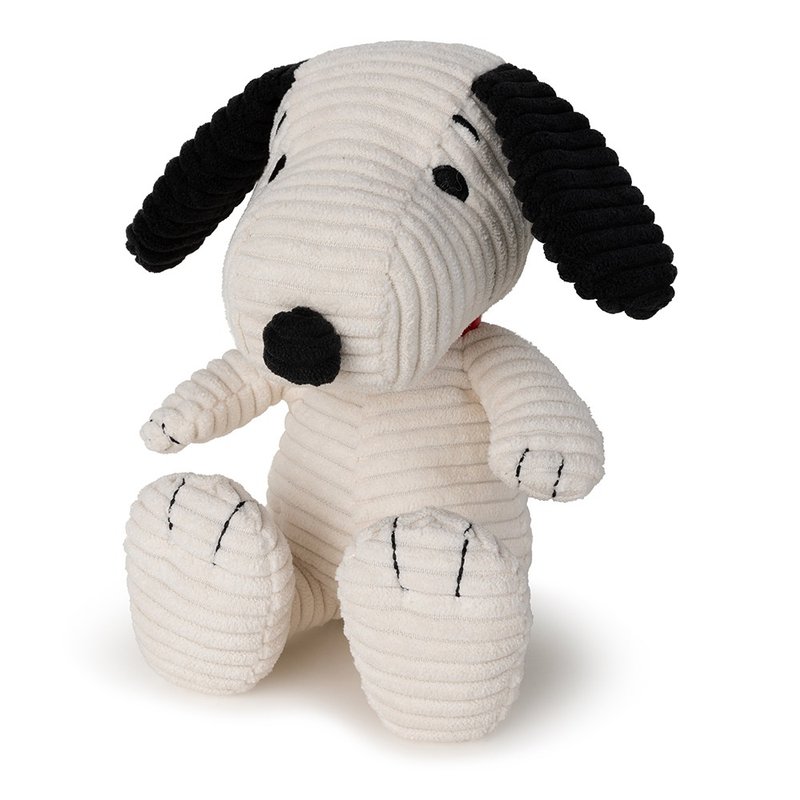 【微瑕特惠】BON TON TOYS Snoopy史努比灯芯绒填充玩偶-奶油19cm - 玩偶/公仔 - 聚酯纤维 白色