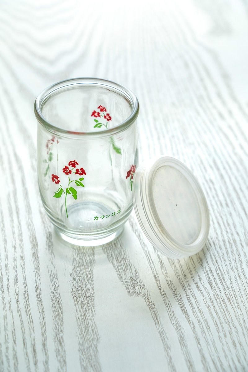 日本制 昭和 早期印花玻璃酒杯  中古如新 台湾包邮 - 玻璃杯 - 玻璃 透明