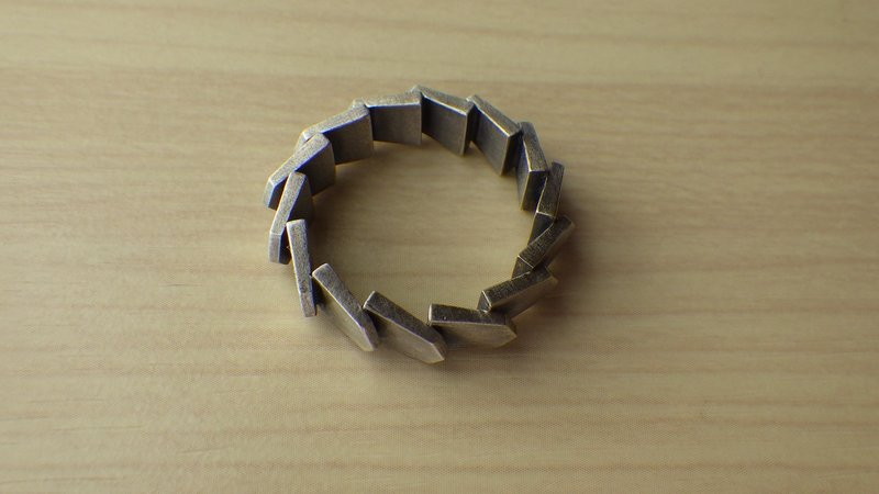 将棋擂台 - 戒指 - 其他金属 银色