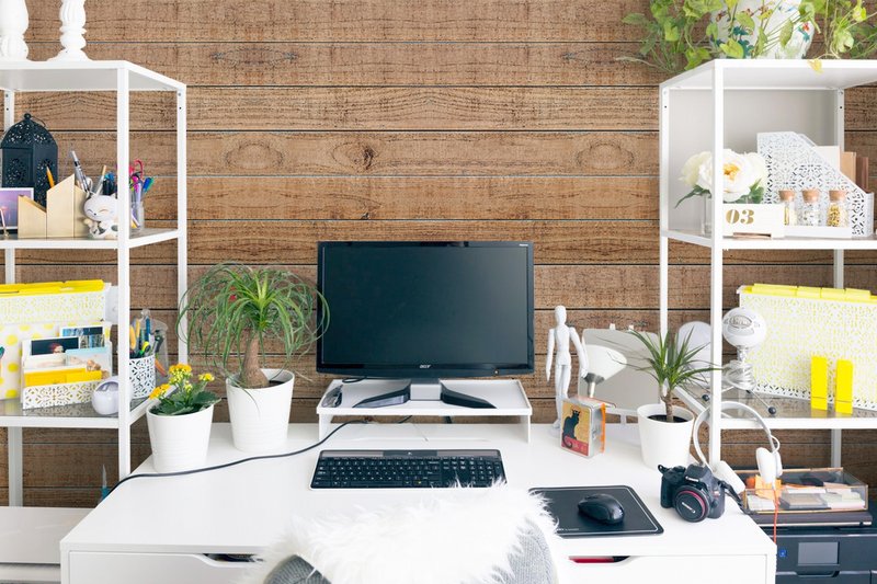 【老朋友限定礼】原创壁贴 | 溪头木纹(5/10/20片装) - 墙贴/壁贴 - 其他材质 咖啡色