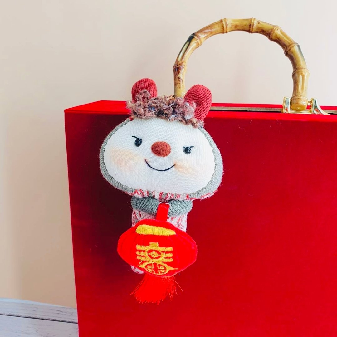 【幸运紫娃】春游系列 春福紫娃 | 袜子娃娃 吊饰 - 玩偶/公仔 - 其他材质 多色