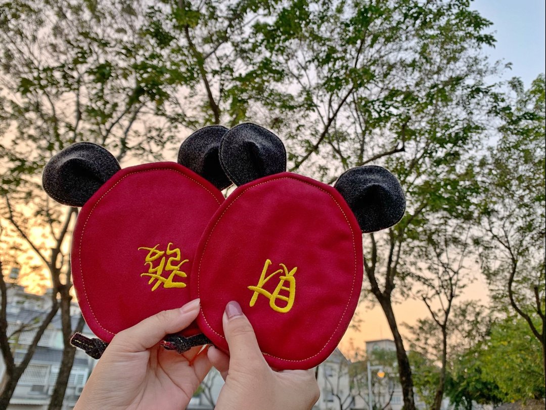 【鼠年限定-发财组】小米奇红包袋－发财－限量 - 零钱包 - 棉 红色