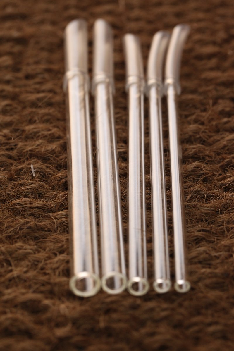 定制化 台湾 玻璃弹跳吸管 玻璃吸管 耐热吸管 水壶吸管 随行杯吸 - 其他 - 玻璃 多色