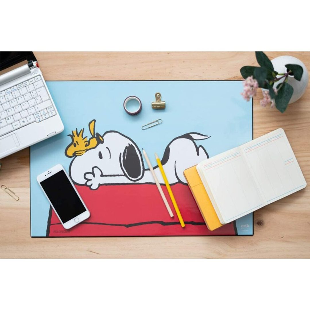 【史努比】懒散时光 防水桌垫/Snoopy - 鼠标垫 - 塑料 多色