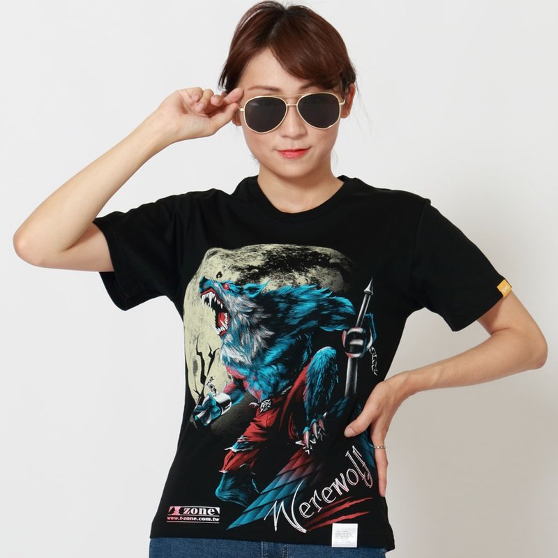 Werewolf / 月光狼人 - 女装 T 恤 - 棉．麻 