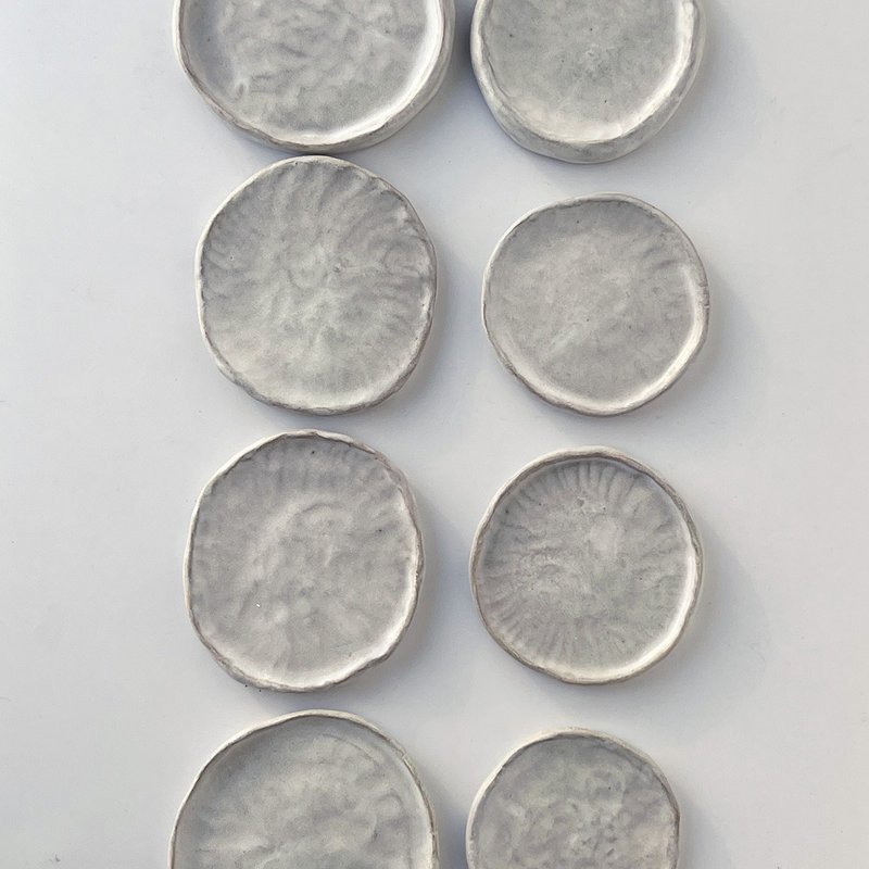 手捏小盘 | 指定颜色随机出货 | 私讯指定款式 - 盘子/餐盘/盘架 - 陶 