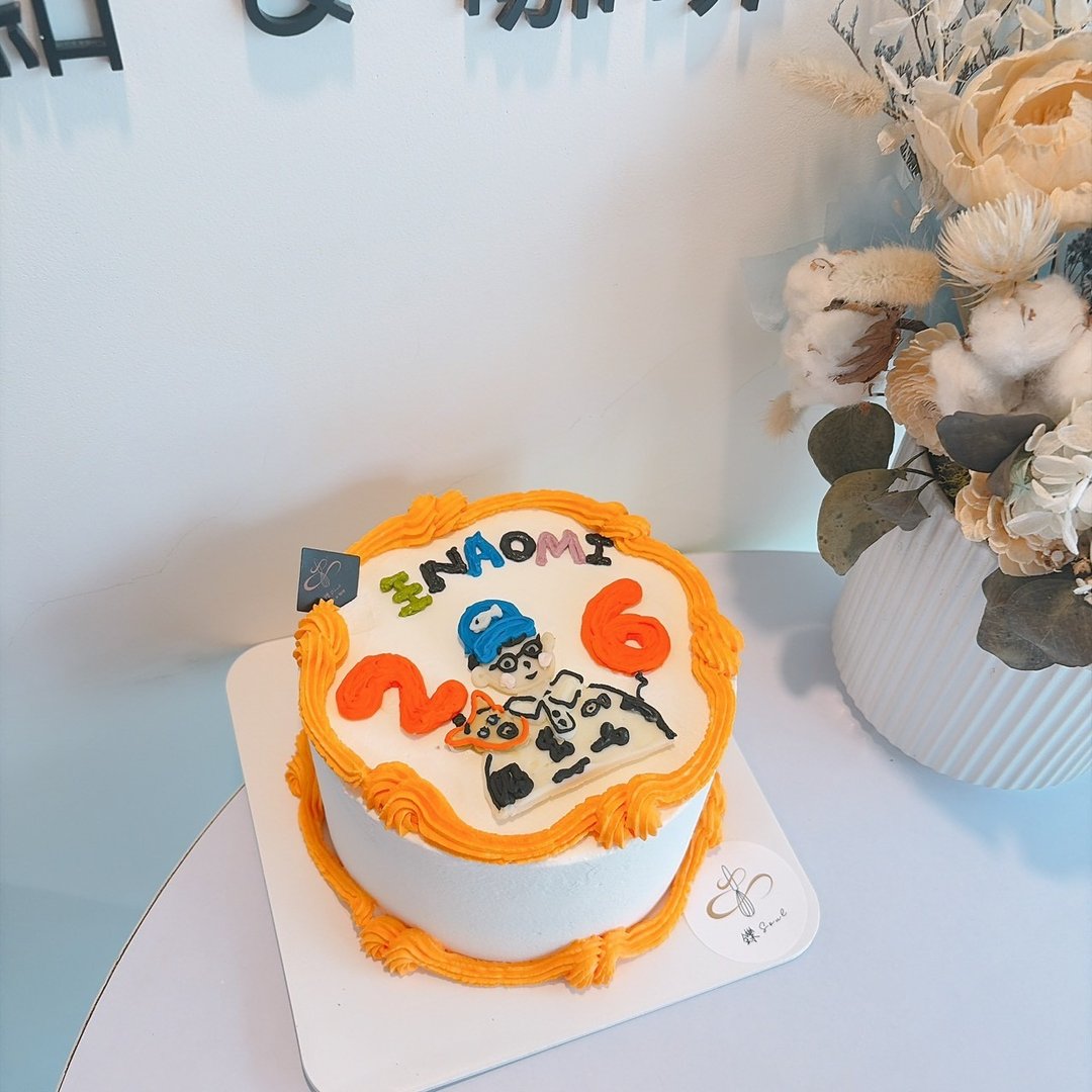 棒球爱好者人像绘图蛋糕 主题蛋糕 生日 纪念日 绘图蛋糕 - 蛋糕/甜点 - 新鲜食材 