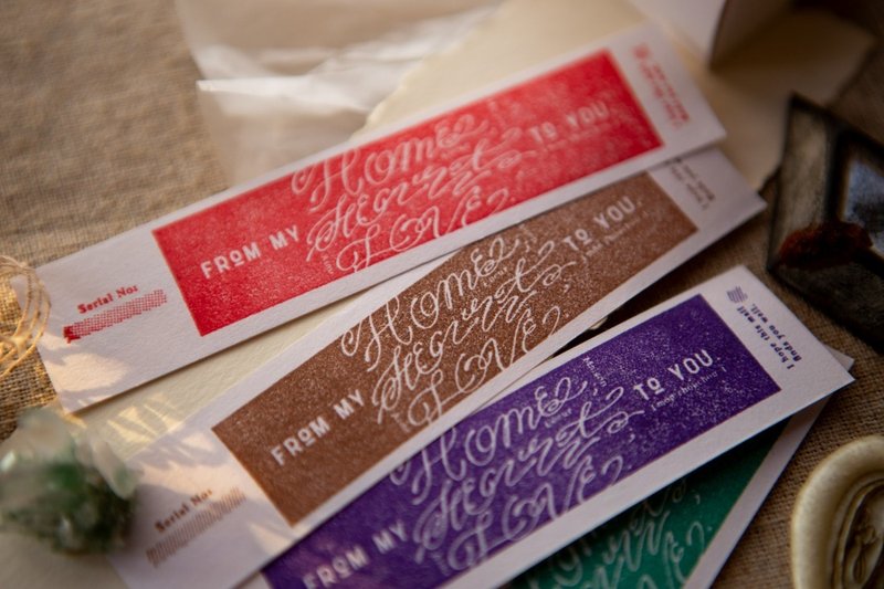 Love Label 实木印章 - 印章/印台 - 木头 多色