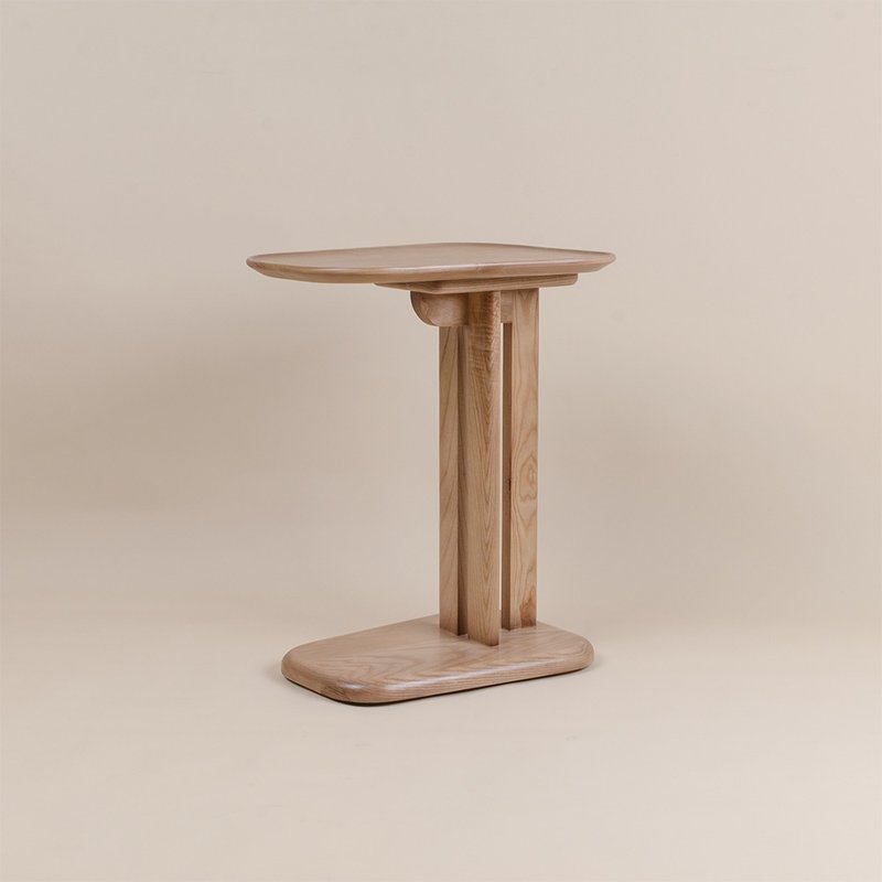 实木简约新时尚 实木移动式茶几 - 置物架/篮子 - 木头 