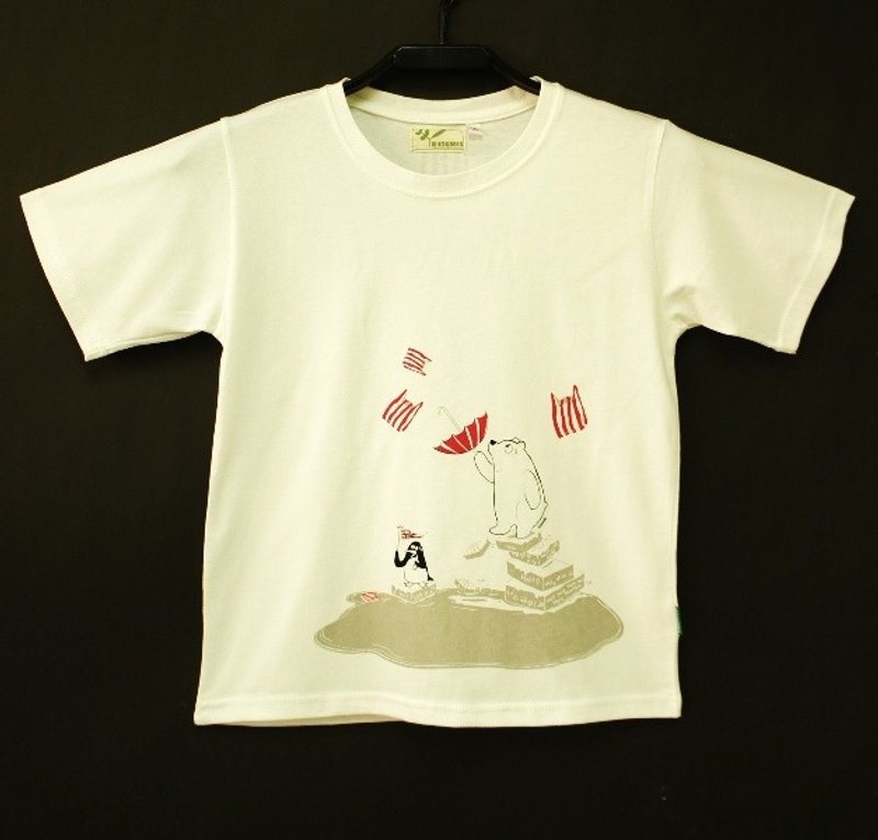 有机棉短袖 【遇见 白熊】儿童版 - 其他 - 棉．麻 白色