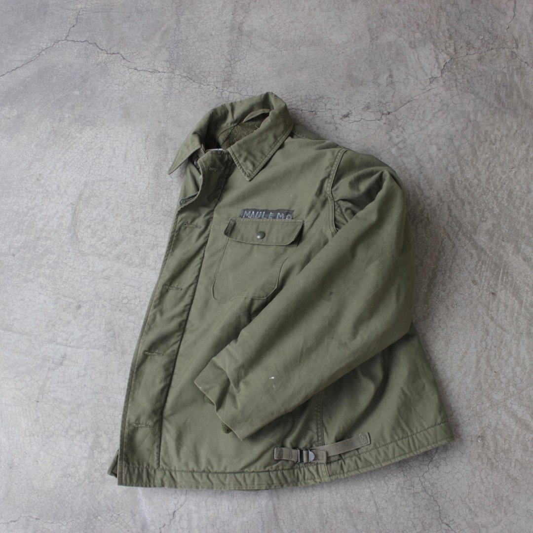 US Army A-2 Deck Jacket 美国海军甲板夹克 - 男装外套 - 棉 绿色