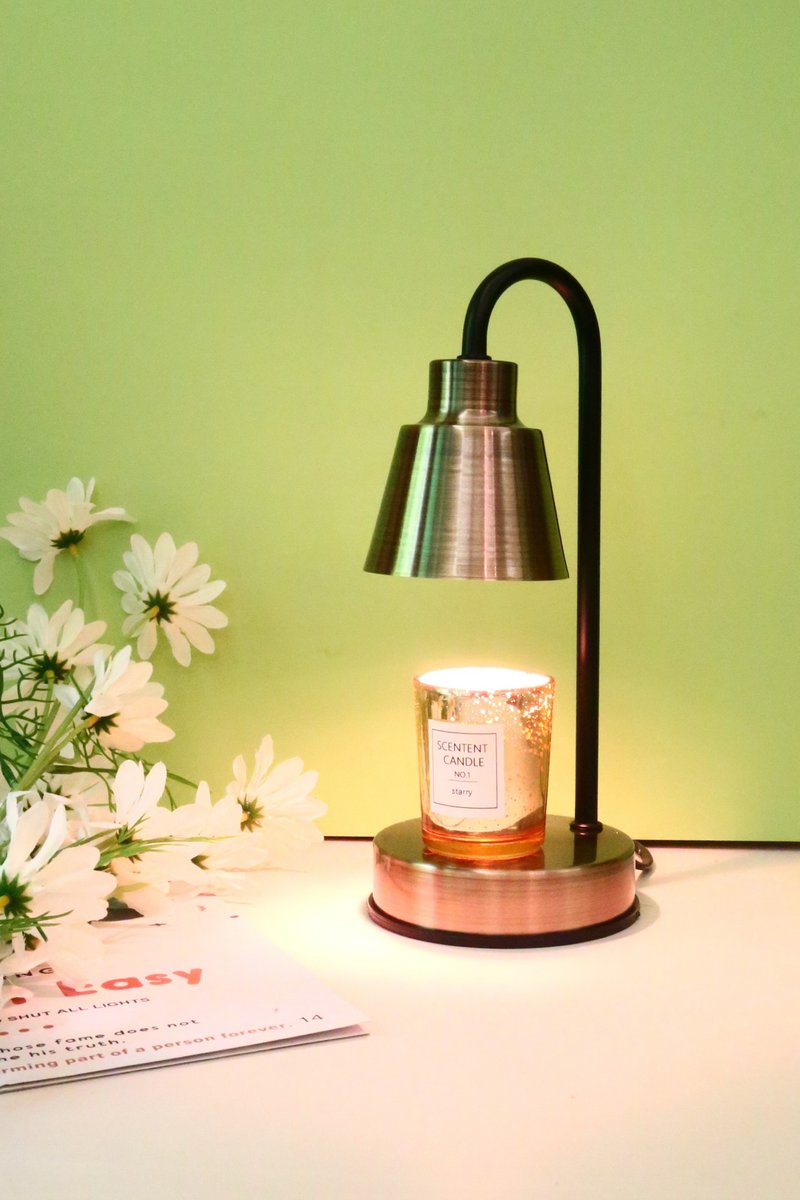 STARRY 迷你复古融蜡灯(古铜)-定时款调光款 - 灯具/灯饰 - 其他金属 