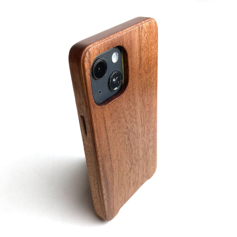 [Made to order] Achievements and secure support iPhone 13 mini custom-made wooden case - 手机壳/手机套 - 木头 