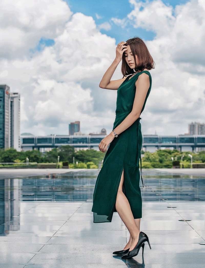 琴音 A0018 - 洋装/连衣裙 - 丝．绢 