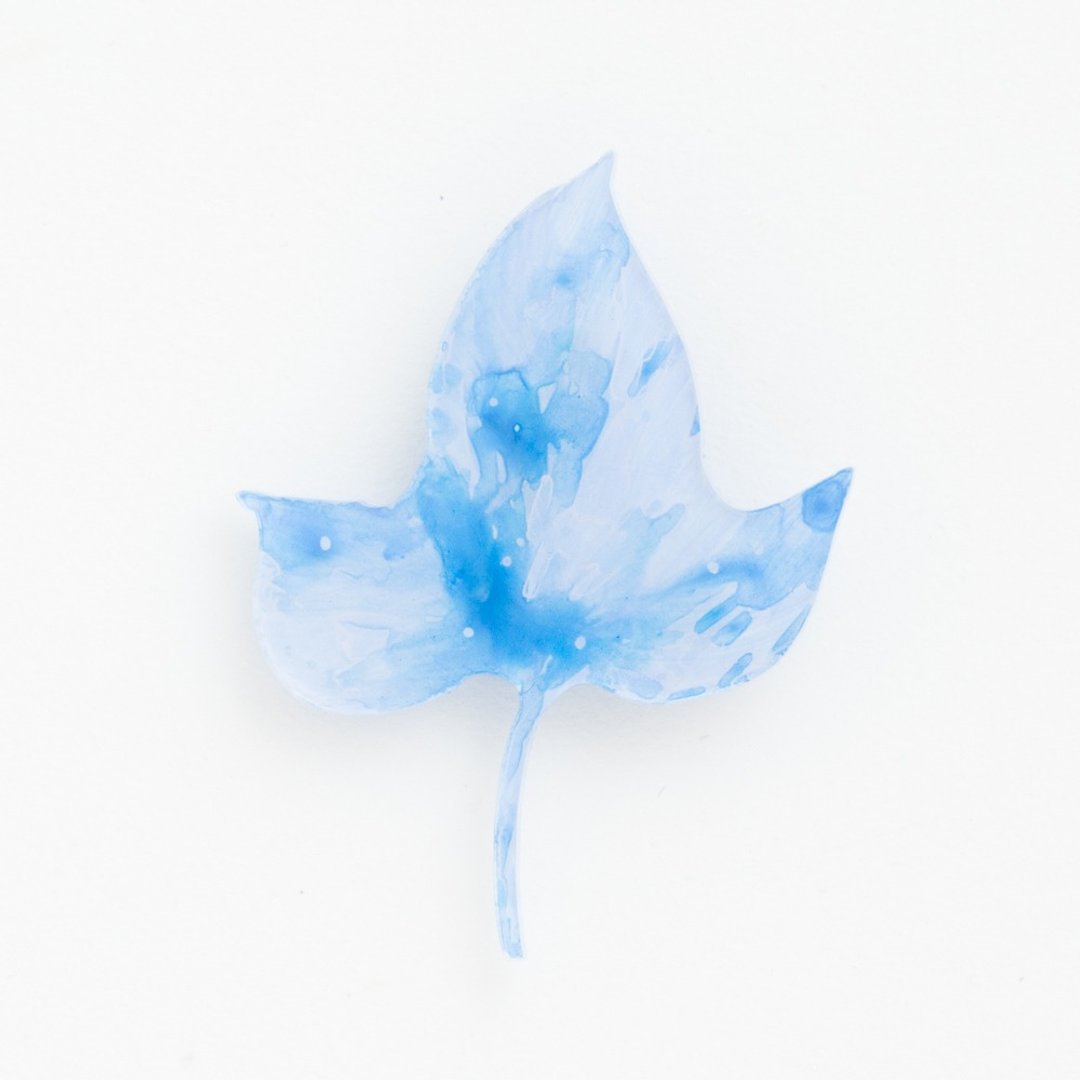 brooch - 胸针 - 压克力 蓝色