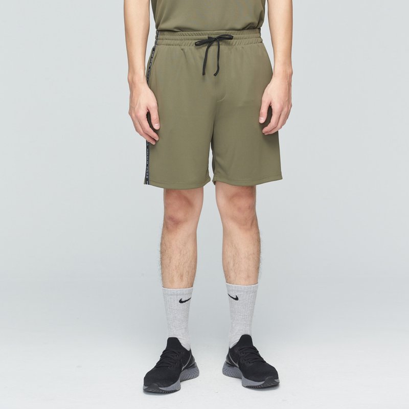 Cozee-抗菌除臭织带抽绳短裤(男)-瓦绿 - 男士短裤 - 聚酯纤维 绿色